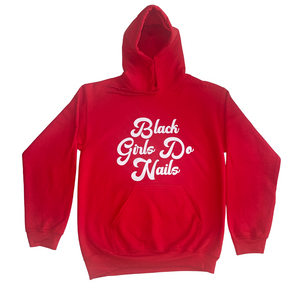 BGDN Logo Hoodie - Red / White