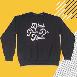 BGDN Logo Sweatshirt - Black / White